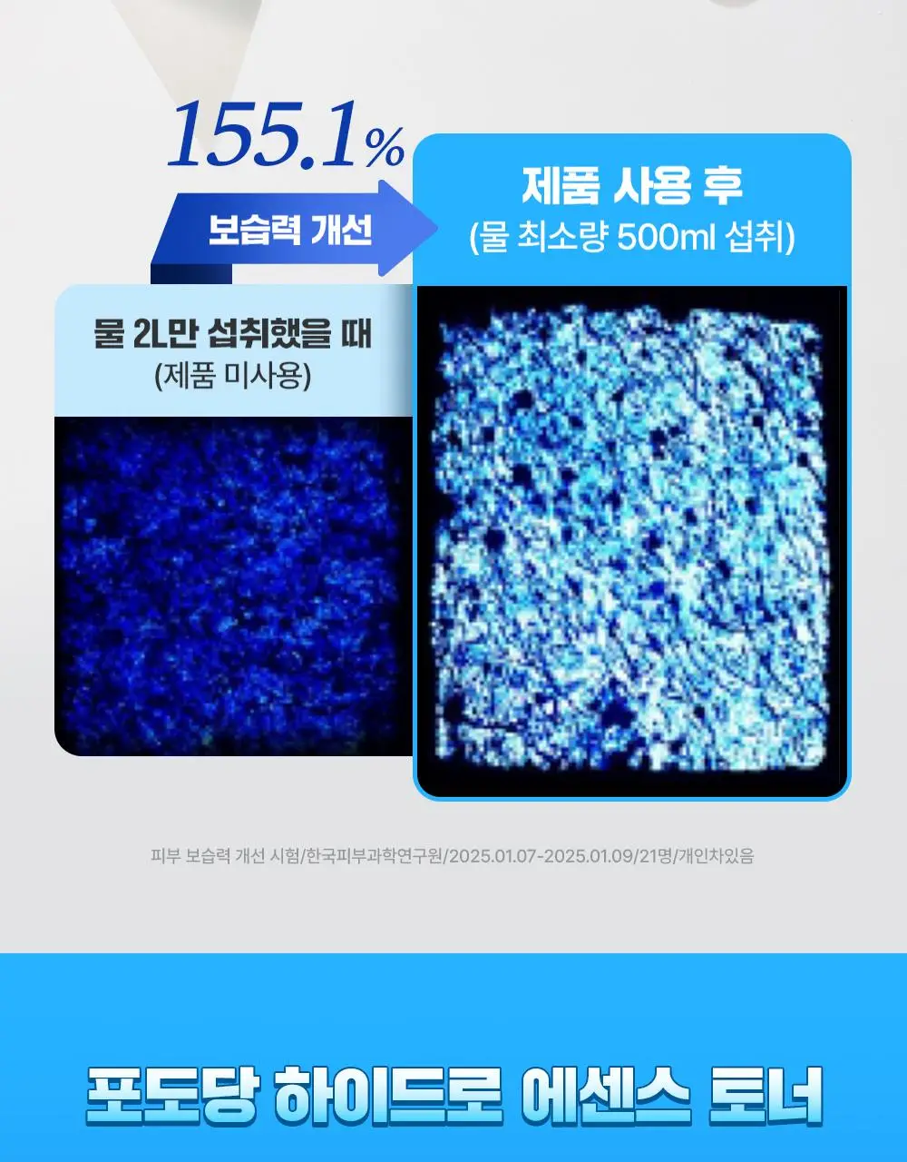 [속건조해결] 파티온 포도당 하이드로 에센스토너 300ml 더블 기획(2개입) 상세페이지 2